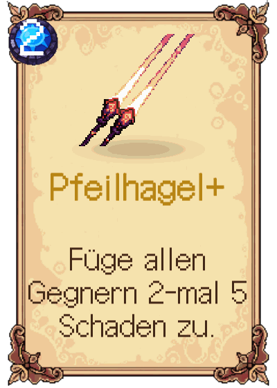 Pfeilhagel+