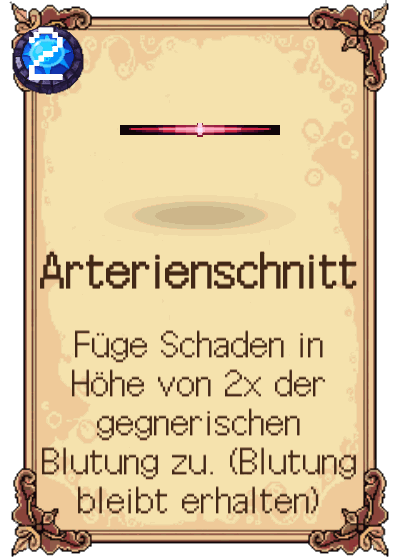 Arterienschnitt