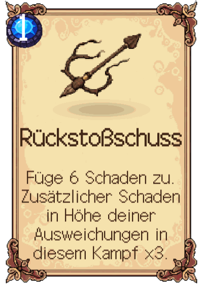 Rückstoßschuss