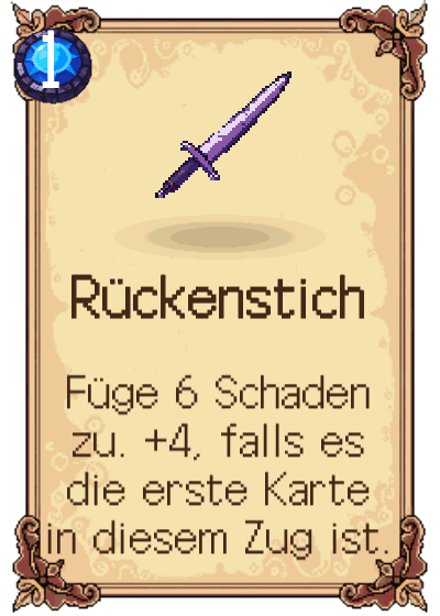 Rückenstich