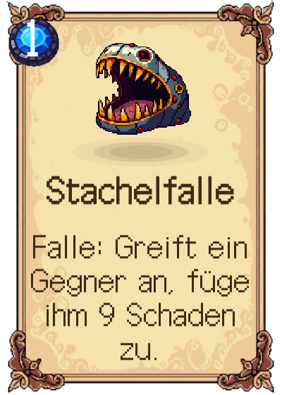 Stachelfalle