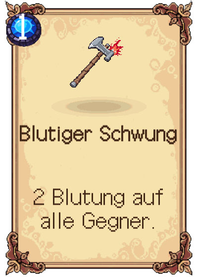 Blutiger Schwung