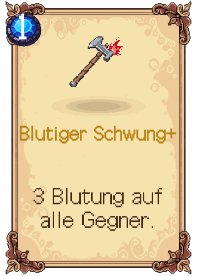 Blutiger Schwung+