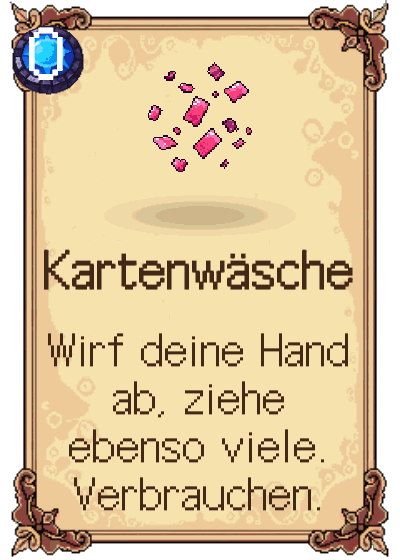 Kartenwäsche