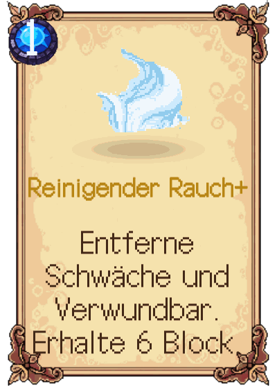 Reinigender Rauch+