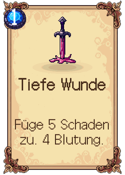 Tiefe Wunde