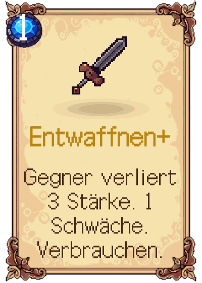 Entwaffnen+