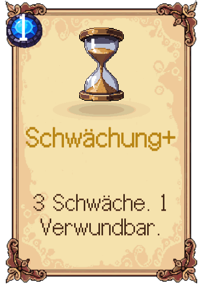 Schwächung+