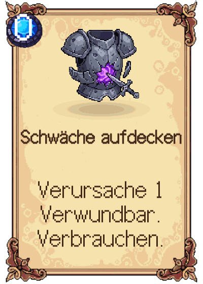 Schwäche aufdecken