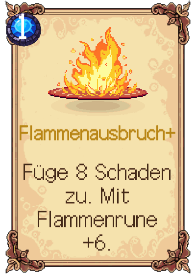 Flammenausbruch+