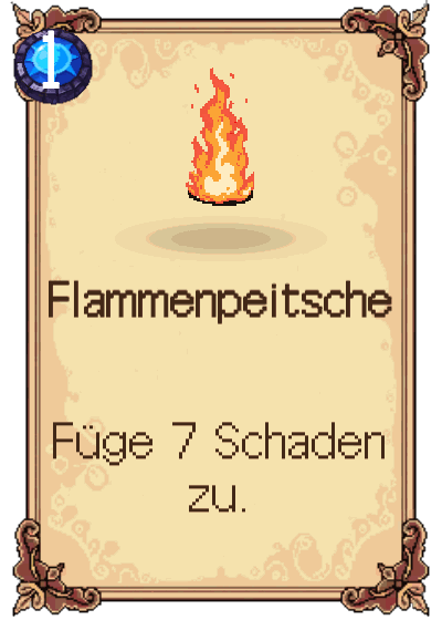 Flammenpeitsche