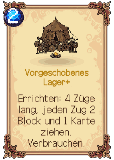 Vorgeschobenes Lager+