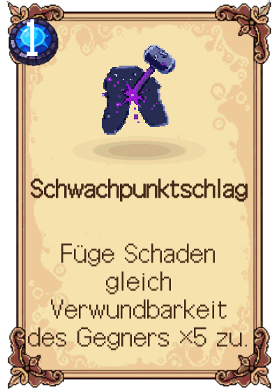 Schwachpunktschlag