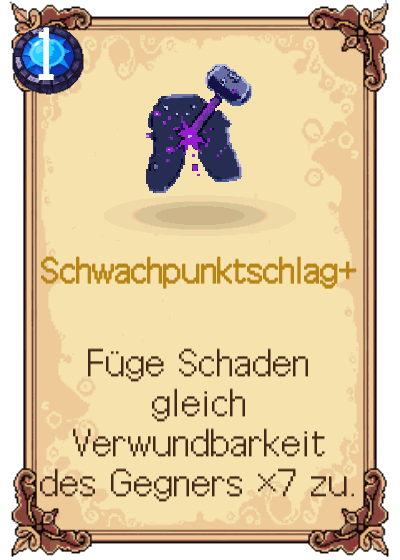 Schwachpunktschlag+