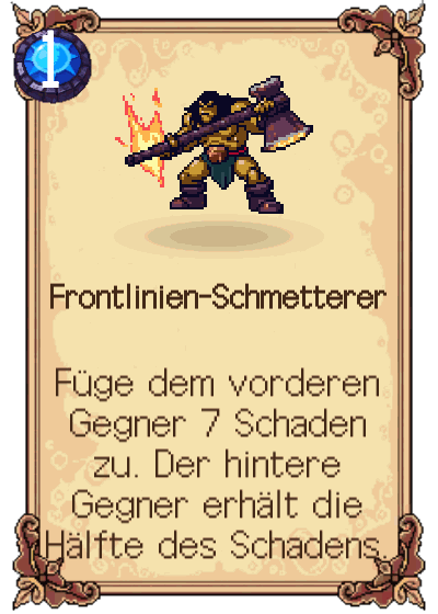 Frontlinien-Schmetterer