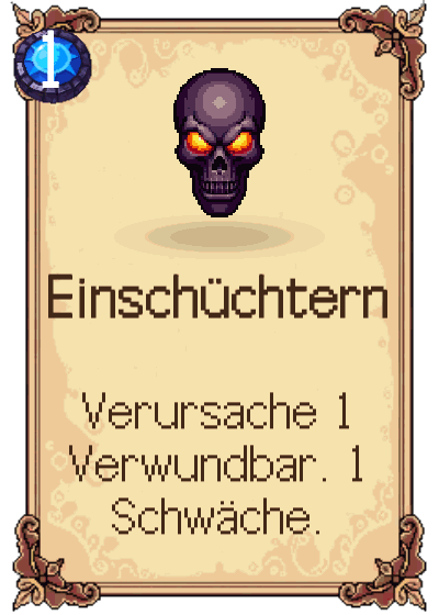 Einschüchtern