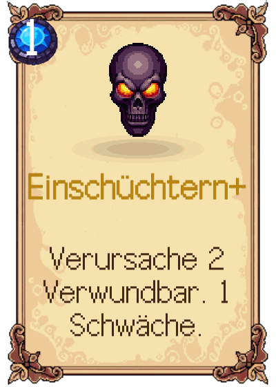Einschüchtern+