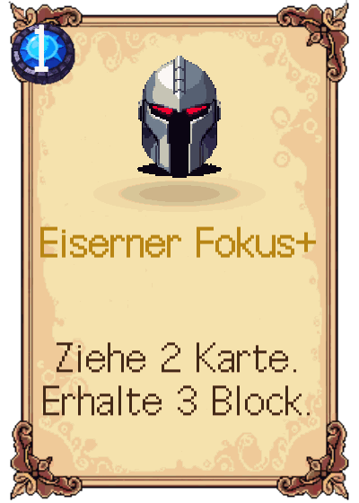 Eiserner Fokus+