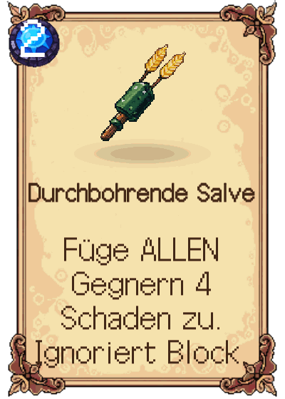 Durchbohrende Salve