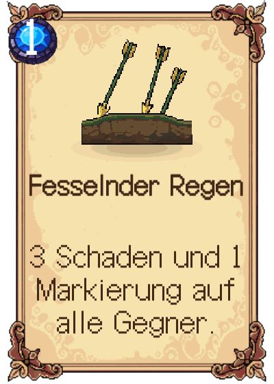 Fesselnder Regen