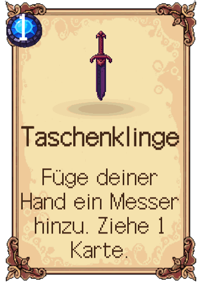 Taschenklinge