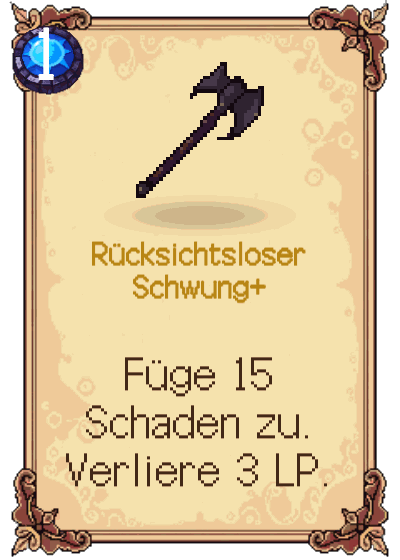 Rücksichtsloser Schwung+
