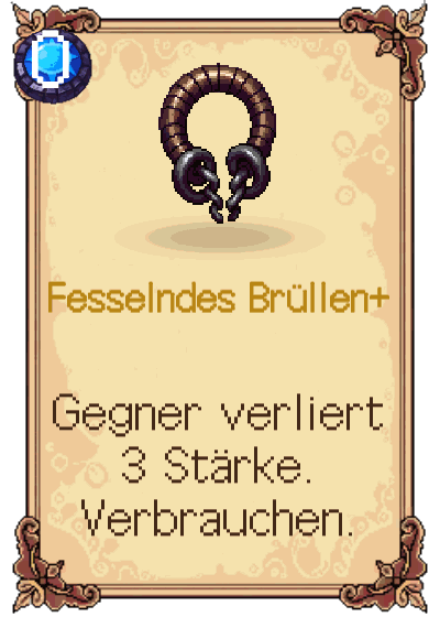 Fesselndes Brüllen+