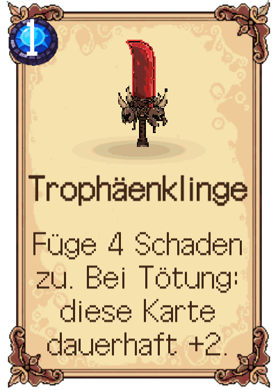 Trophäenklinge