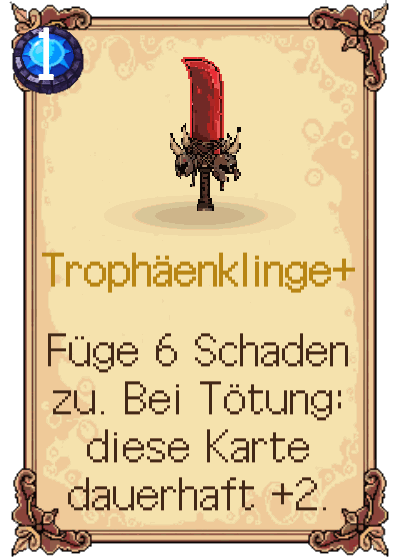 Trophäenklinge+