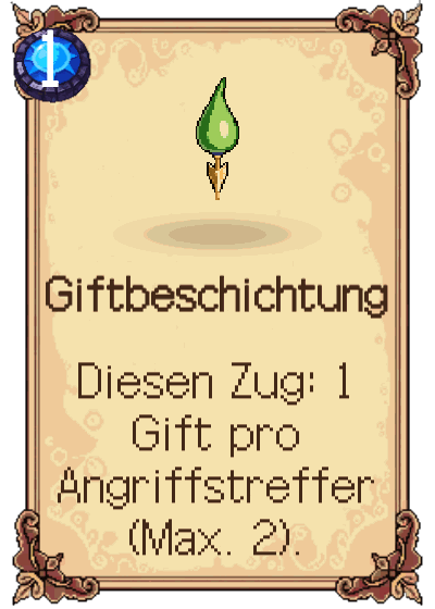 Giftbeschichtung
