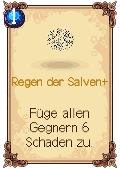 Regen der Salven+