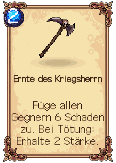 Ernte des Kriegsherrn