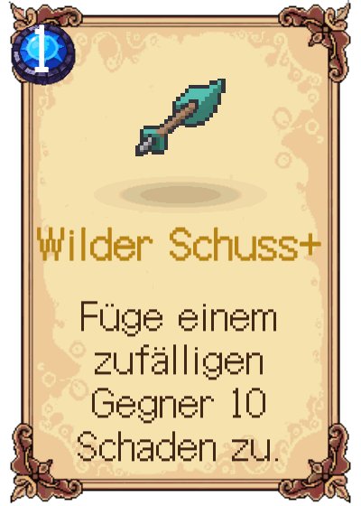 Wilder Schuss+