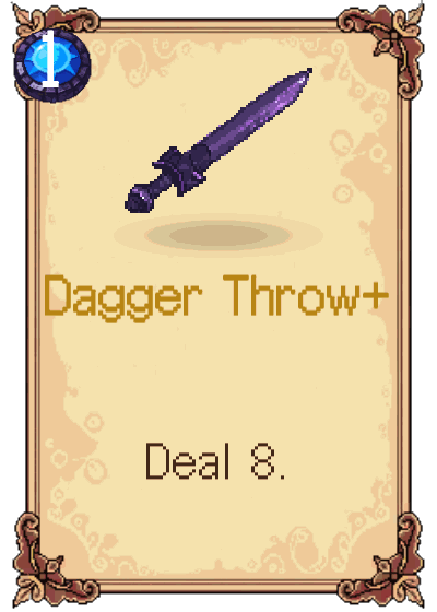Dagger Throw+