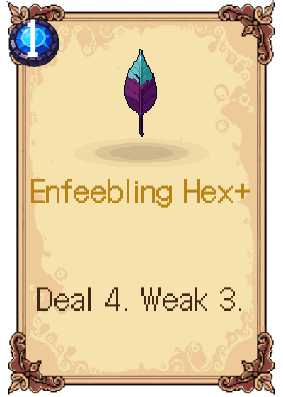 Enfeebling Hex+