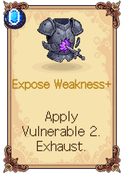 Expose Weakness+