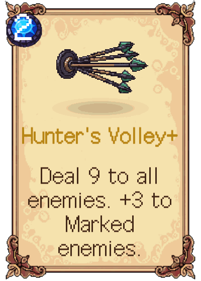 Hunter's Volley+