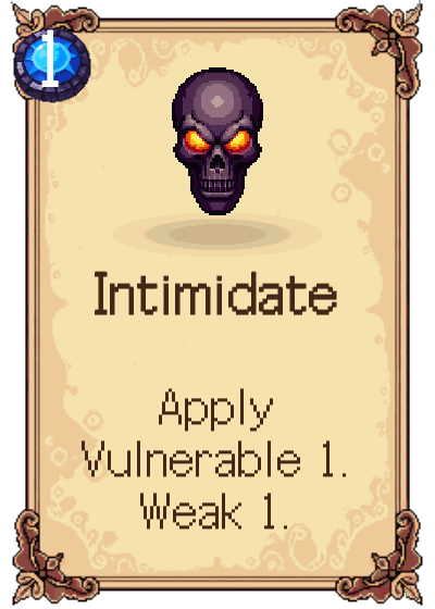 Intimidate