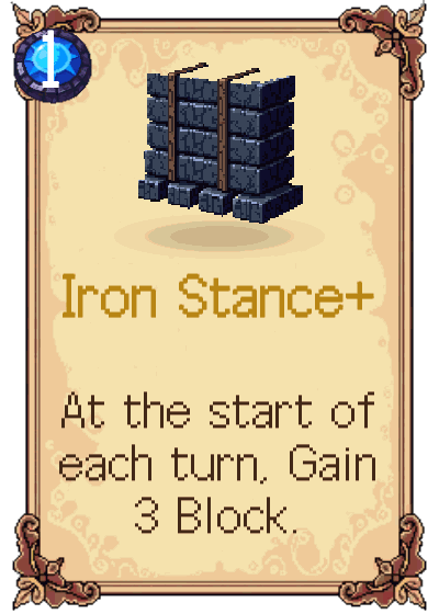 Iron Stance+
