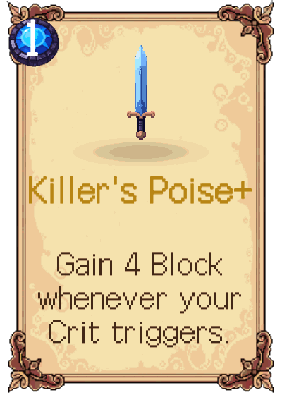 Killer's Poise+