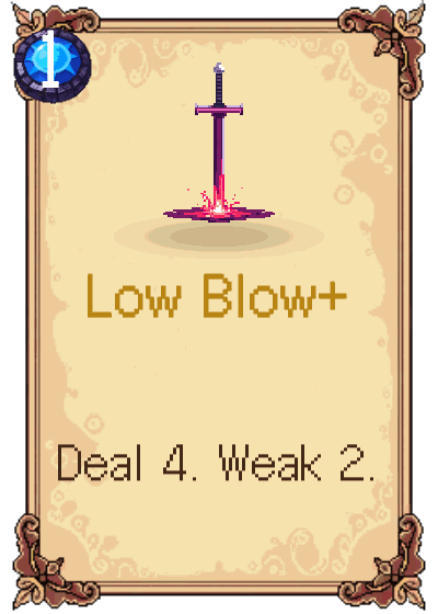 Low Blow+