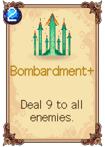 Bombardment+
