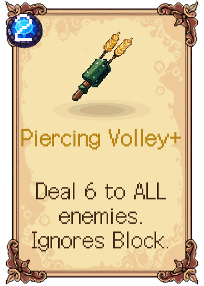 Piercing Volley+