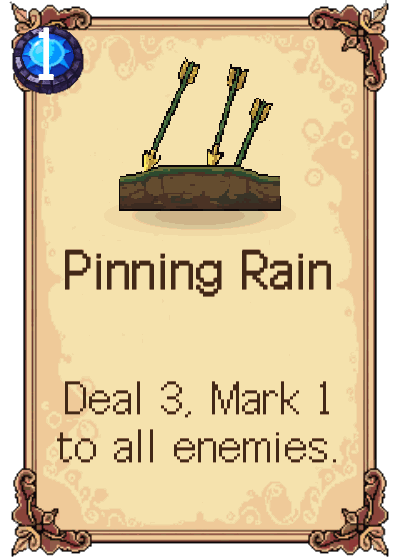 Pinning Rain