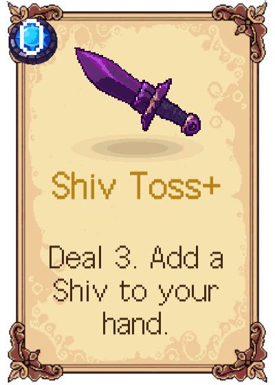 Shiv Toss+