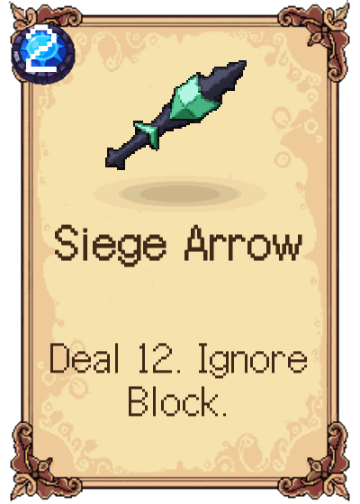 Siege Arrow