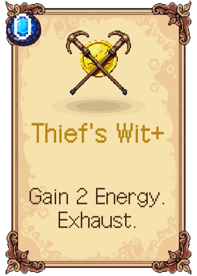 Thief's Wit+