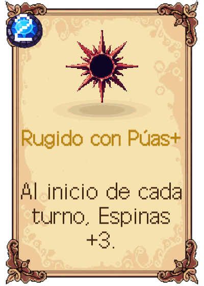 Rugido con Púas+