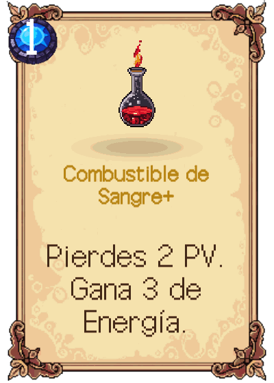 Combustible de Sangre+