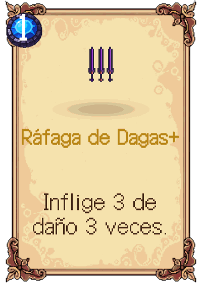 Ráfaga de Dagas+